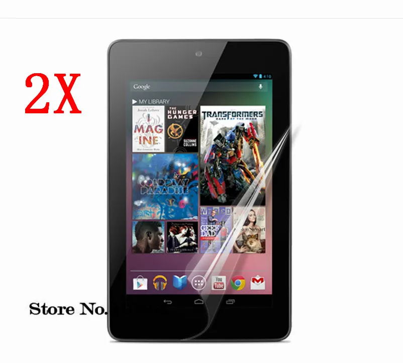 2 X Высококачественная защитная пленка для экрана HD для ASUS Google Nexus 7 1-го поколения nexus7 2012 Первое поколение ME370 ME370T ME370TG.
