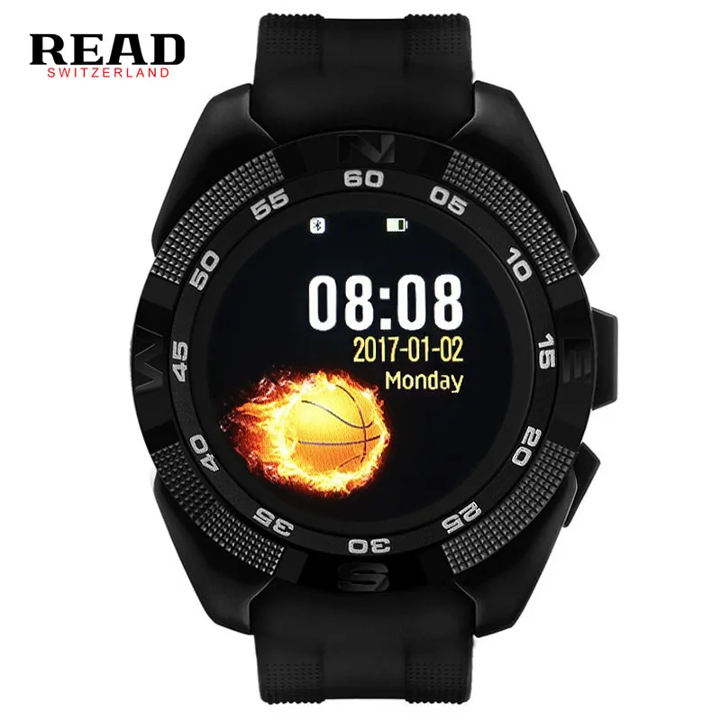 НОВЫЙ READ X4 смартфон часы Сердечного ритма Step counter Секундомер Ультра тонкий Bluetooth