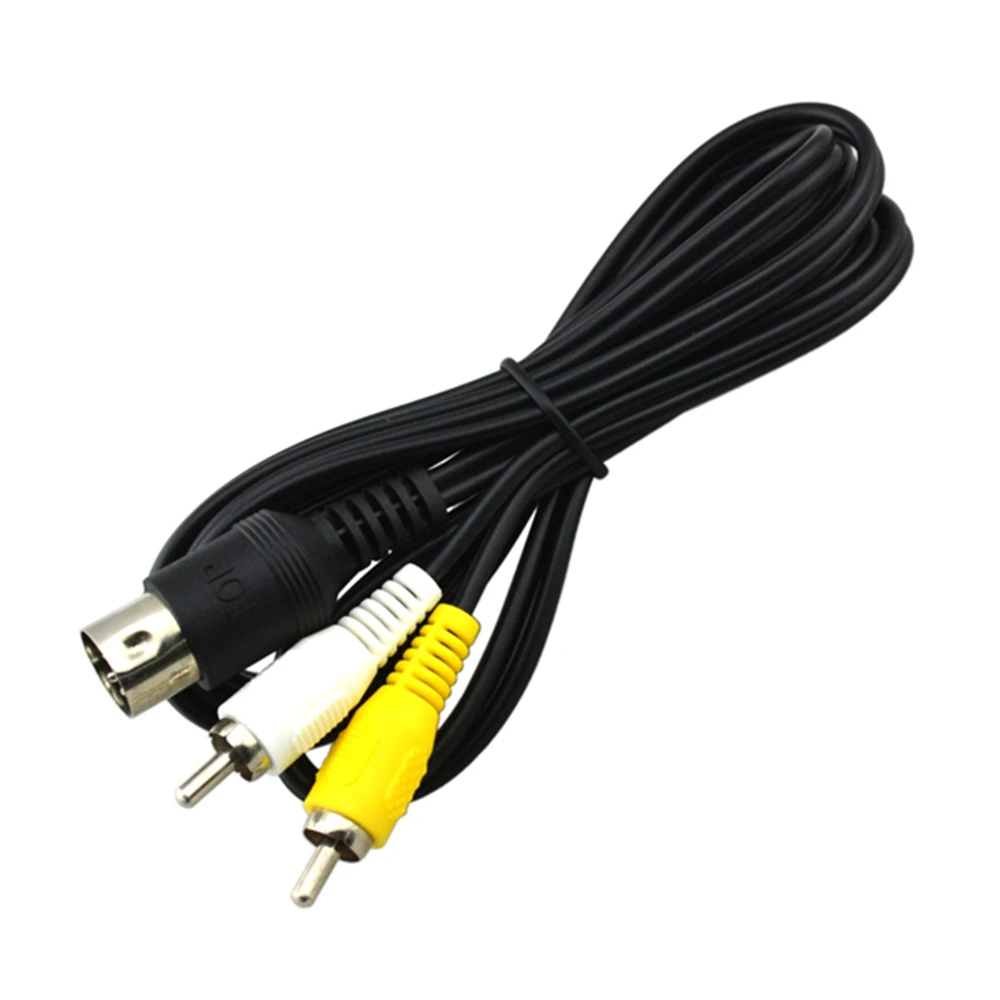 

10PCS AV Audio Video Cable for SEGA Mega Drive 1 for Genesis 1 RCA Cord