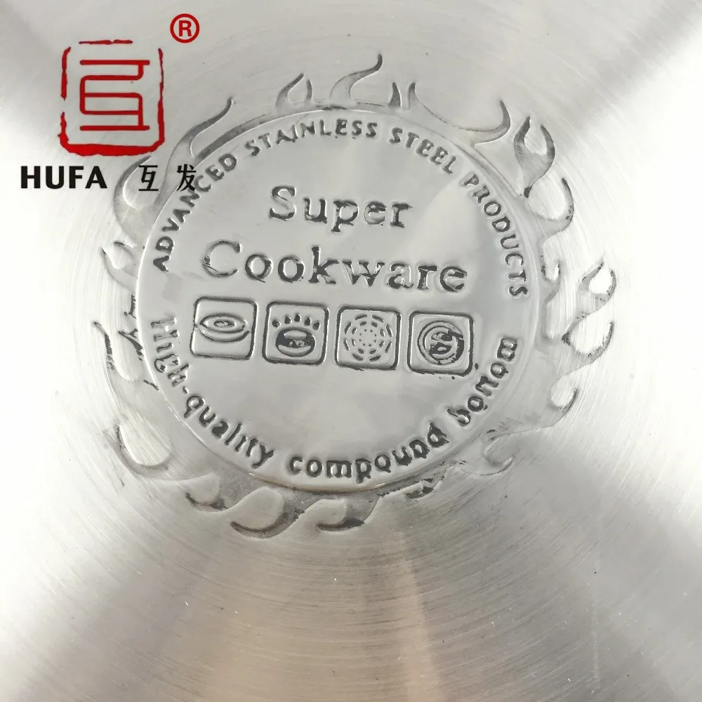 24 см с двойным дном из нержавеющей стали суп/non-магнитный Многофункциональный