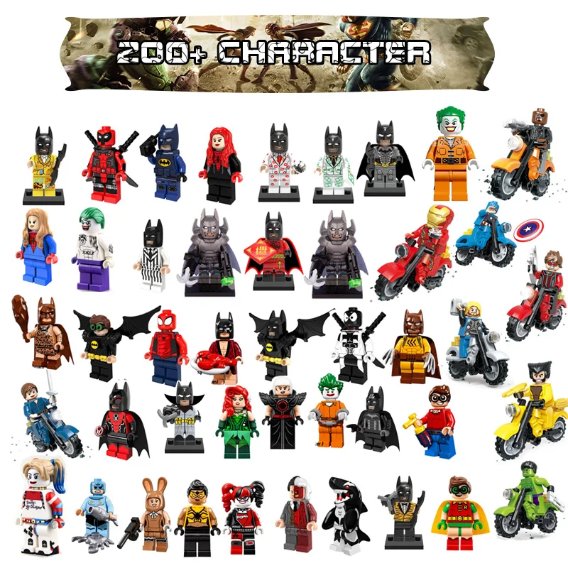Случайный 1 шт Детские конструкторы Звездные войны ниндзя ninjago фигурки