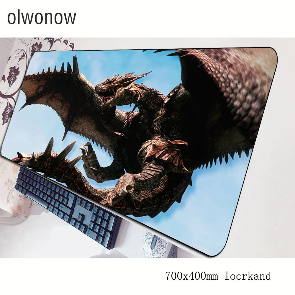 Коврик для мыши monster hunter 700x400x3 мм игровой коврик большой персонализированный