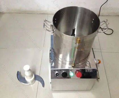 17л коммерческий резак для мяса фруктов из нержавеющей стали Кухонный комбайн|food