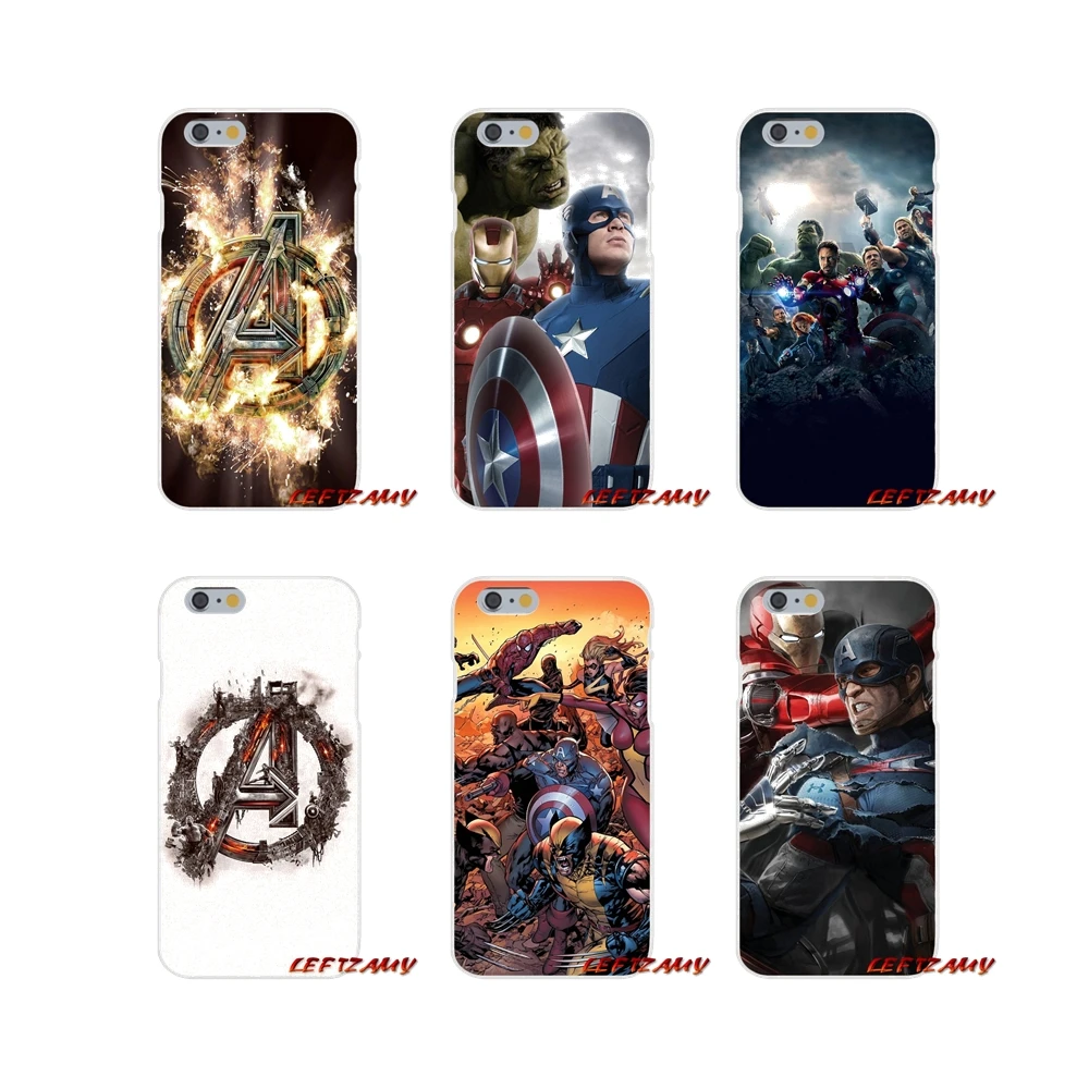 Аксессуары чехлы для телефонов Marvel Супергерои из Мстителей Huawei P Smart Mate Honor 7A 7C 8C 8X 9