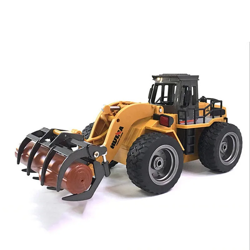 HuiNa 6 канальный 2 4G 1:14 RC экскаватор бульдозер самосвал с дистанционным управлением
