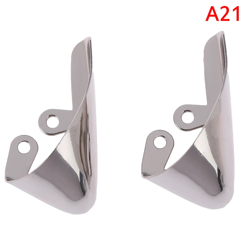 2 шт. обувь с защитой носка Модные металлические туфли на высоком каблуке