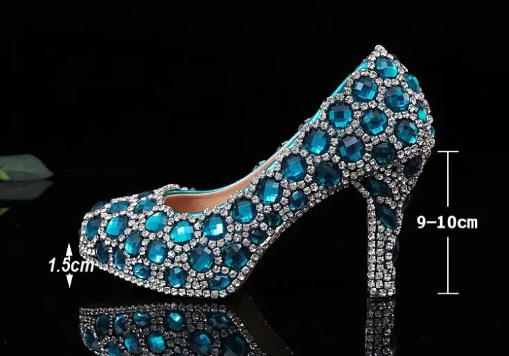 Великолепные свадебные туфли с кристаллами и стразами ручная работа уникальные