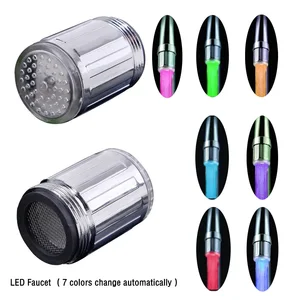 Насадка для смесителя, насадка для душа, светясветодиодный ная подсветка в помещении, для кухни, дома, ванной, светильник льник