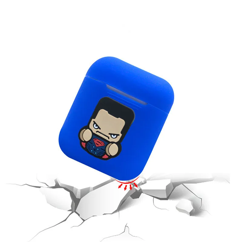 Чехол для беспроводных Bluetooth наушников Hero Cartoon силиконовый чехол Apple AirPods зарядный