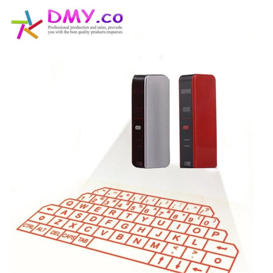 Мини Мода Клавиатура Универсальный Bluetooth USB лазерная виртуальная клавиатура