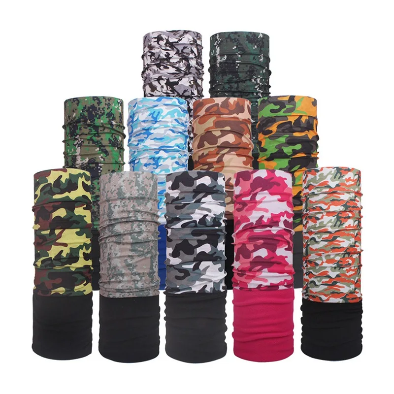 Кемпинг банданы шеи грелка Gaiter маска для лица шарф спортивные бесшовные бандана