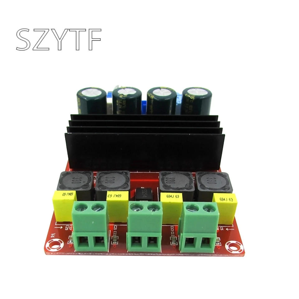 Высокая мощность Цифровые усилители доска TDA3116D2 Двухканальный аудио усилитель