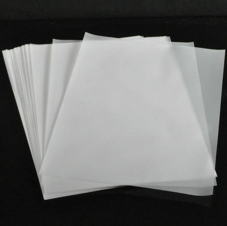 500pcs/lot 73g A4 High quality sulfuric acid paper tracing paper calligraphy copy paper school artwork DIY office supplies