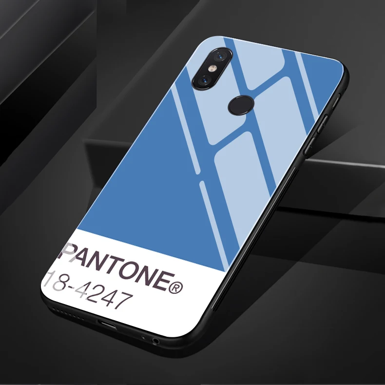 Новейшая модель; схема калибровки Pantone для Xiaomi5 5S 5splus 6 6x8 8lite 8se MIX2 2s 3 цвета защитная пленка из закаленного стекла для Xiaomi Redmi 5 7 5 плюс Note5 Note7 чехол для телефона - Цвет: 14