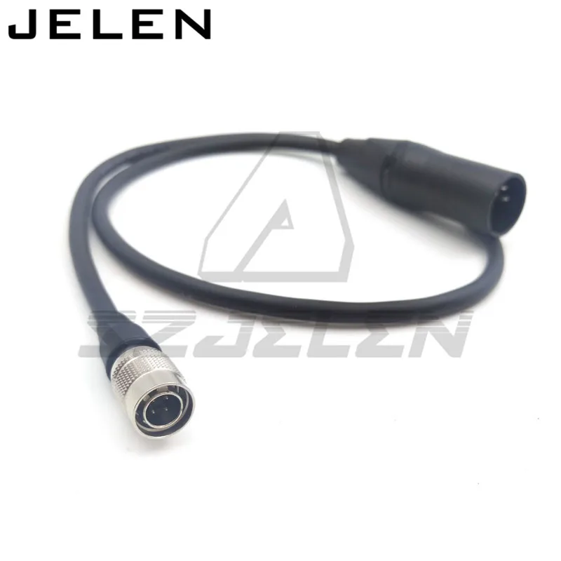 XLR 4 контактный разъем для хироз рекордера zoom F8 шнур питания звуковых устройств