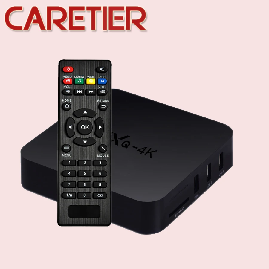 Приставка Смарт ТВ MX 4k RK3229 Android 4 ядра 1 ГБ 8 HD 2 0 Wi Fi Play Store 4K * 2K 1080P многоязычная 20