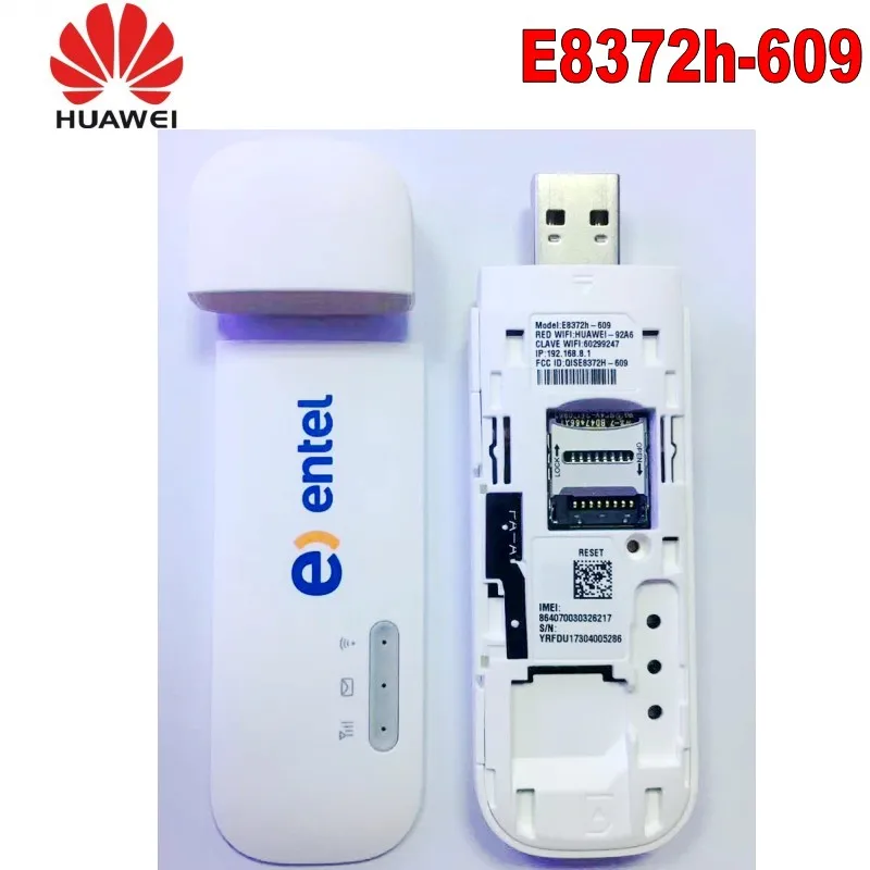 Оригинальный разблокированный Huawei E8372 150mbps модем 4G Wifi E8372h-609 LTE Поддержка 10 wifi