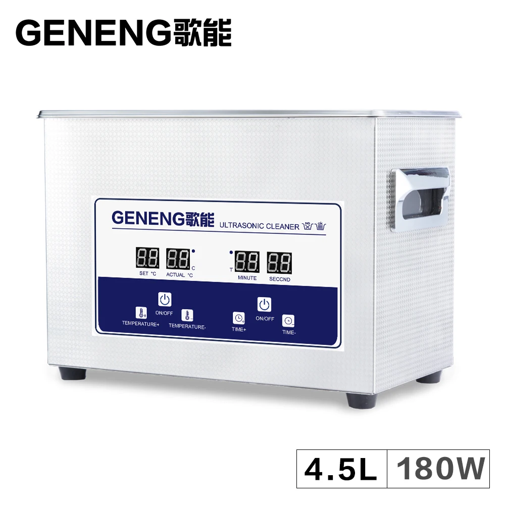 

4.5L Digital Ultrasonic Cleaning Machine Printhead Circuit Board Washing Oil Parts Heater 6L Glassware Bath Tank