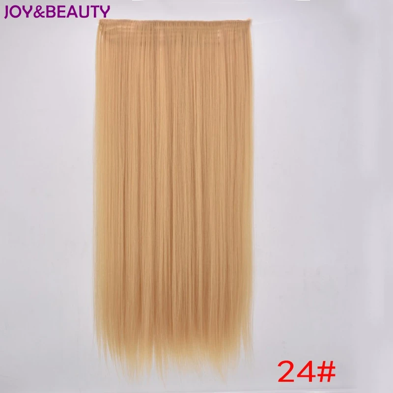 JOY & BEAUTY 5 зажимов 24 дюйма 60 см 100 г высокотемпературные волокнистые волосы для