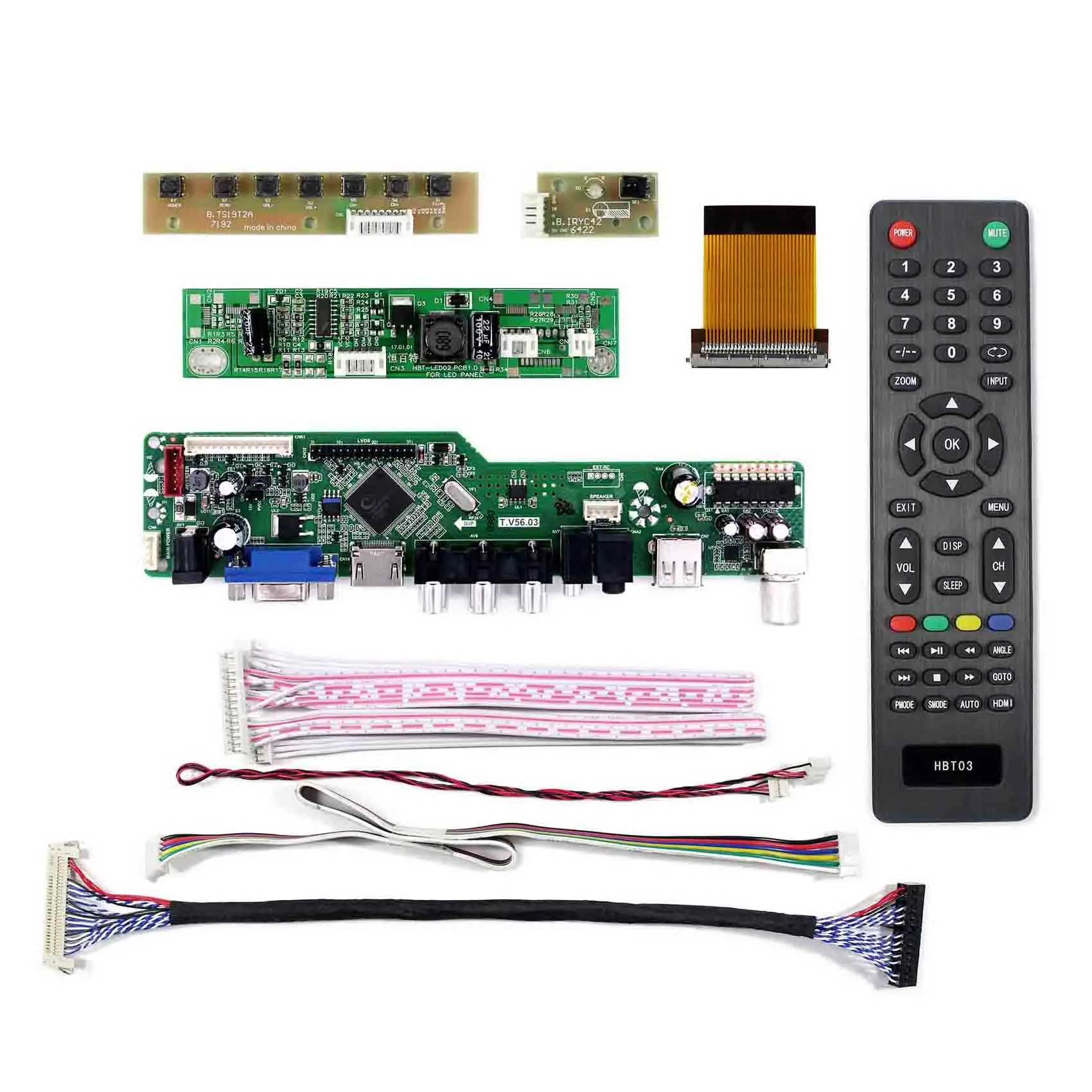 HD MI VGA AV USB RF ЖК-дисплей плата контроллера для 23 &quotЖК-дисплей Экран LTM230HT09 1920x1080