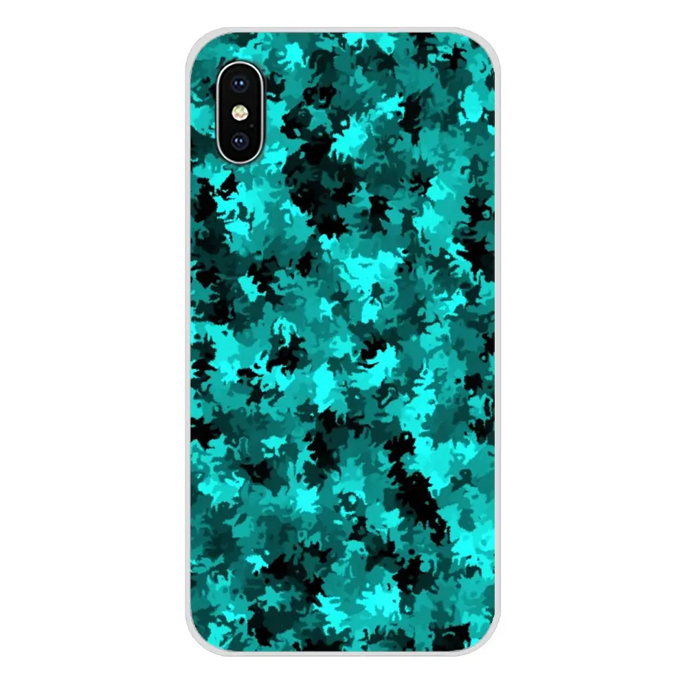 Аксессуары чехлы для телефонов камуфляжные Чехлы Apple iPhone X XR XS MAX 4 4S 5 5S 5C SE 6 6S 7 8 Plus