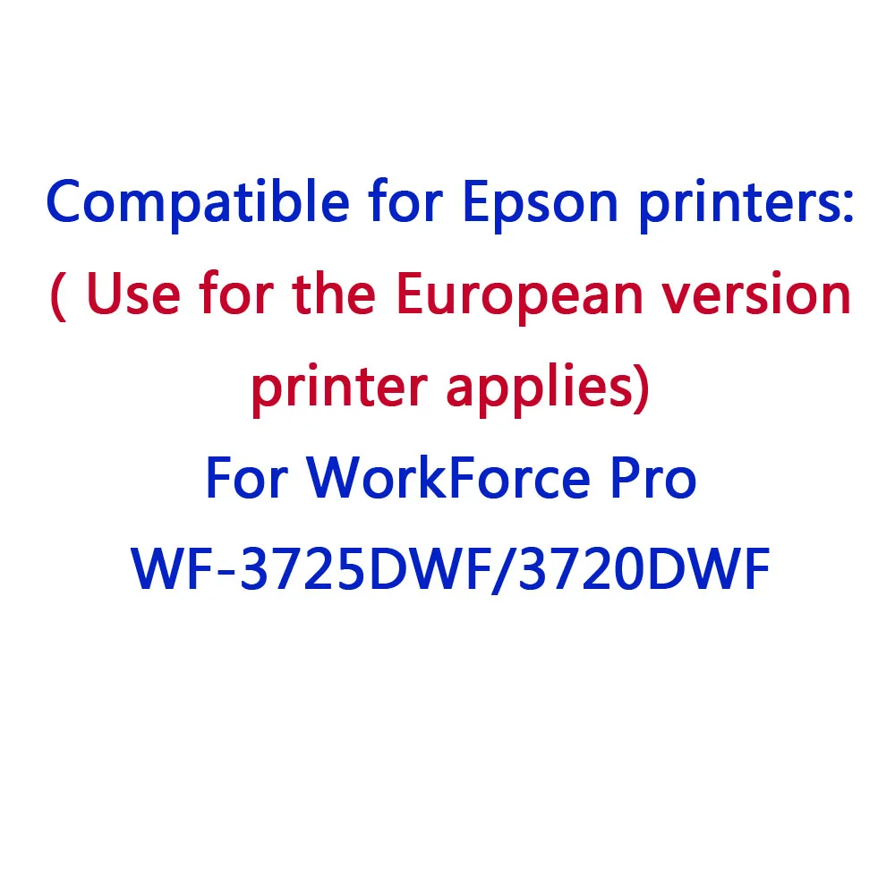 Совместимые чернильные картриджи для Epson 34XL-T3471 T3472 T3473 T3474 (2 черные 1 Голубые