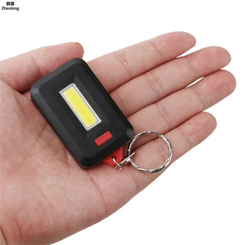 Verkaufen Mini Taschenlampe COB LED Magnetische Taschenlampe Handliche Lampe Camping Zelt Licht Notfall Inspektion Lanterna Keychain