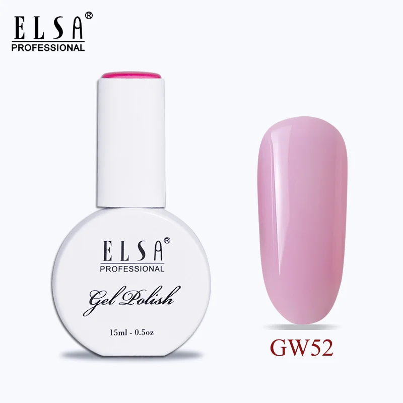 GW52 Elsa 15 мл УФ-гель для ногтей 120 цветов на выбор кофе УФ-лак для ногтей Полупостоянный коричневый светодиодный гель-эмаль для ногтей - Цвет: GW52