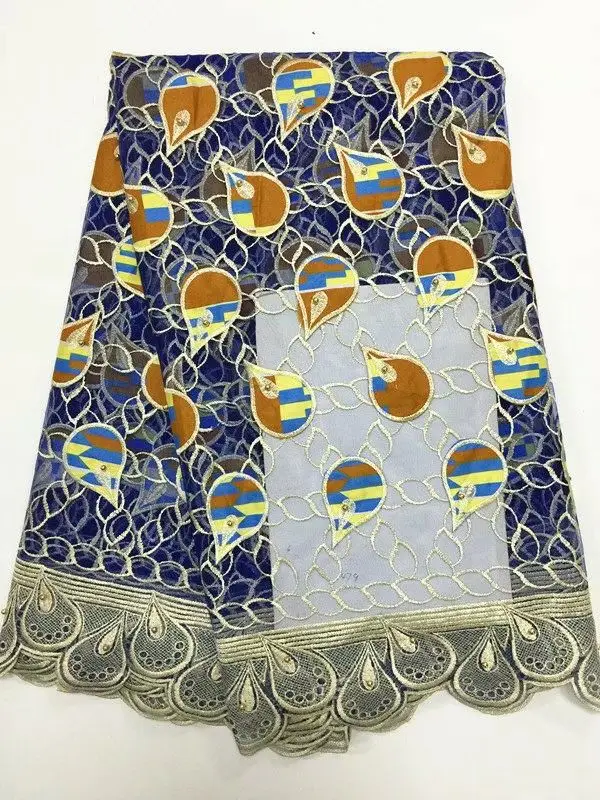 5 ярдов/шт самые популярные фиолетовые французские кружевные ткани с каплями