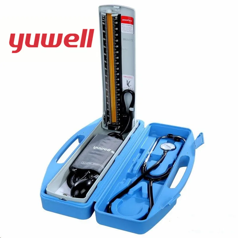 Сфигмоманометр Yuwell, профессиональное медицинское оборудование для рук, тонометр, стетоскоп, Домашний медицинский инструмент