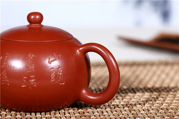 230cc Dahongpao Mud чайник Си Ши подлинный исинский чайник все ручной работы китайский уход за здоровьем Фиолетовый Глиняный чайный сервиз заварочный чайник; чай чайник