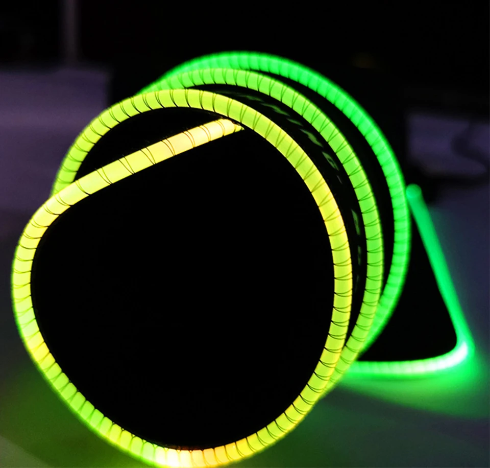 RGB игровой коврик для мыши светодиодный с подсветкой анти-с блокировкой Скольжения Край натуральный каучук игровые аксессуары для геймеров подарок большой коврик для мыши xl