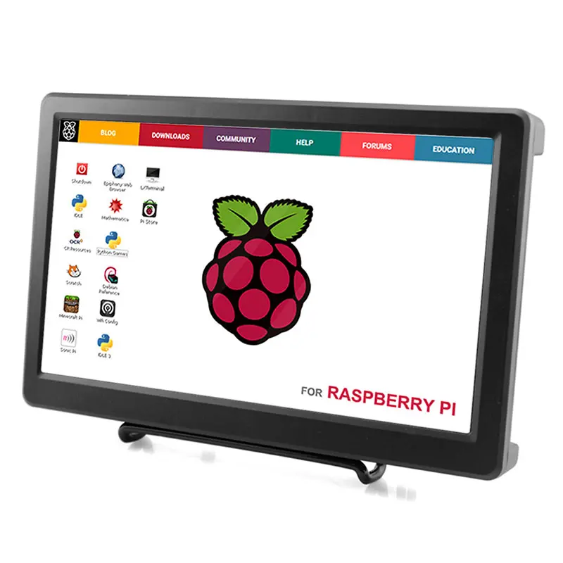 ЖК-дисплей Elecrow 10 1 &quotHD x p IPS Raspberry Pi 4B + монитор с видеодинамиками экран для