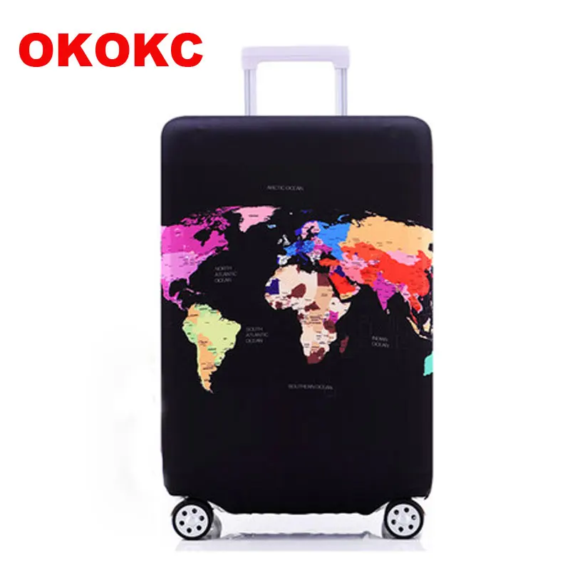 OKOKC Thickest путешествия Snivel медведь защитный чехол на чемодан для багажника чехол для 19 ''-32'' костюм Чехол Эластичный