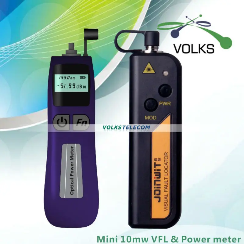 10mW Visual Fault Locat or Fiber Optic Cable Tester and Optical Power Meter Free Shipping