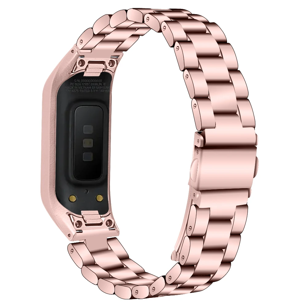 Ремешок для часов браслет из нержавеющей стали сменный Браслет samsung Galaxy Fit-e