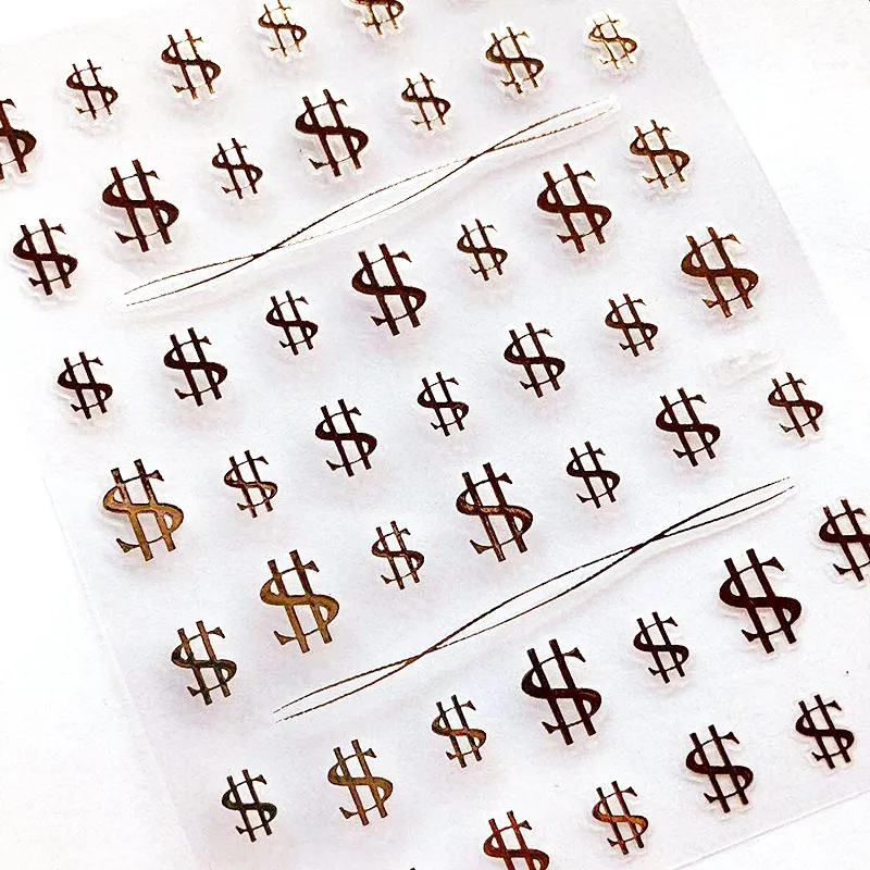 Новейший 3d стикер для дизайна ногтей hanyi nail 244 доллар наклейки инструмент DIY