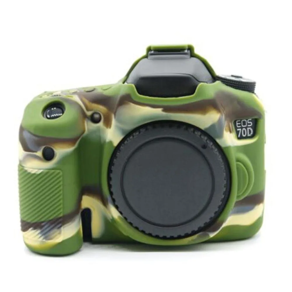 LimitX силиконовая кожа брони чехол защита корпуса для цифровых камер Canon EOS 70D DSLR|for