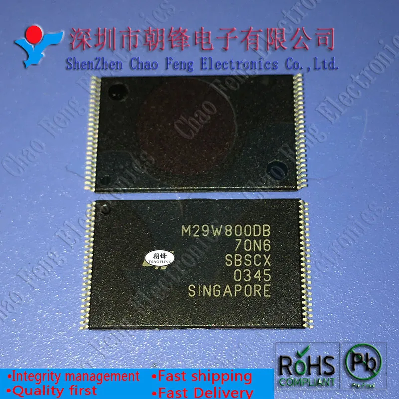 

5 шт. M29W800DB70N6E M29W800DB TSOP48 новый оригинальный