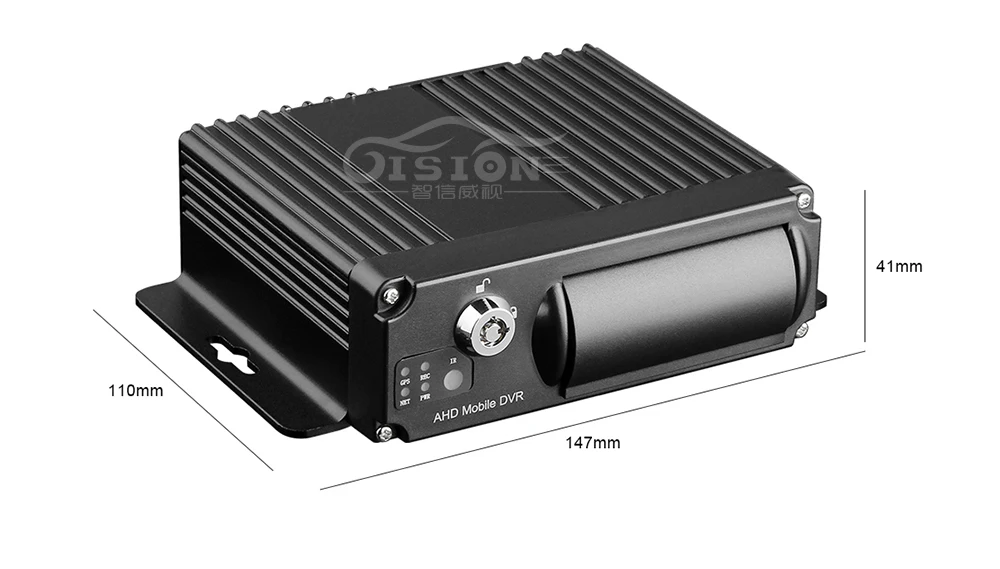 4 шт. 2.0MP автомобиля Камера 4CH AHD SD карта Mdvr Dvr для автомобиля, мотоцикла, Регистраторы+ 7 дюймов Автомобильный монитор+ 32G SD для видеокамеры наблюдения CCTV Системы
