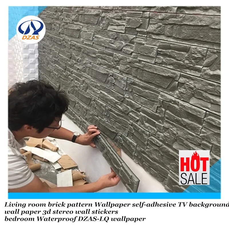 Обои с имитацией кирпичной кладки для гостиной самоклеящиеся обои фона