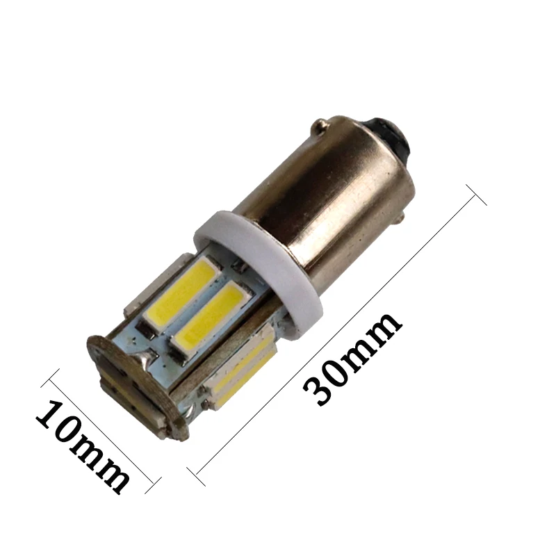10 шт. Лидер продаж BA9S 434 T4W LED 7020 SMD H6W автомобильные интерьерные огни для чтения