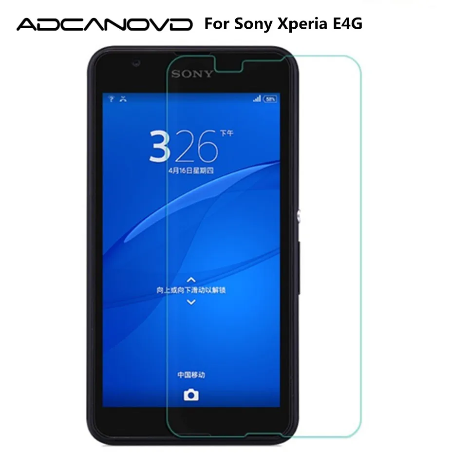 9H ультра-Тонкое защитное стекло для Sony Xperia E4G защита экрана закаленное на E2003 E2006