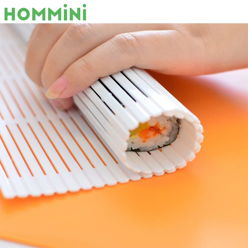 DIY Professional Easy Sushi Подушка ролика антипригарное пластиковое нетоксичное высокое