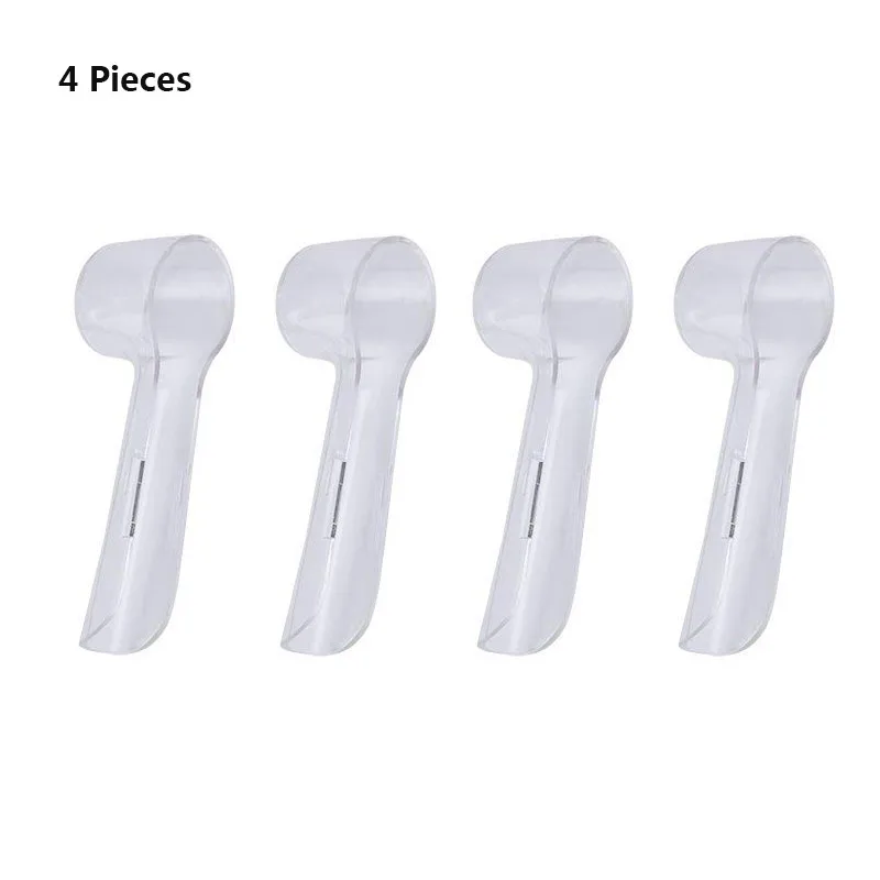 4PCS Protect Cover 1 шт. портативный футляр для электрической зубной щетки аксессуары для ванной комнаты футляр для зубной щетки Защитная крышка для хранения полости рта B - Цвет: 4PCS Protect Cover
