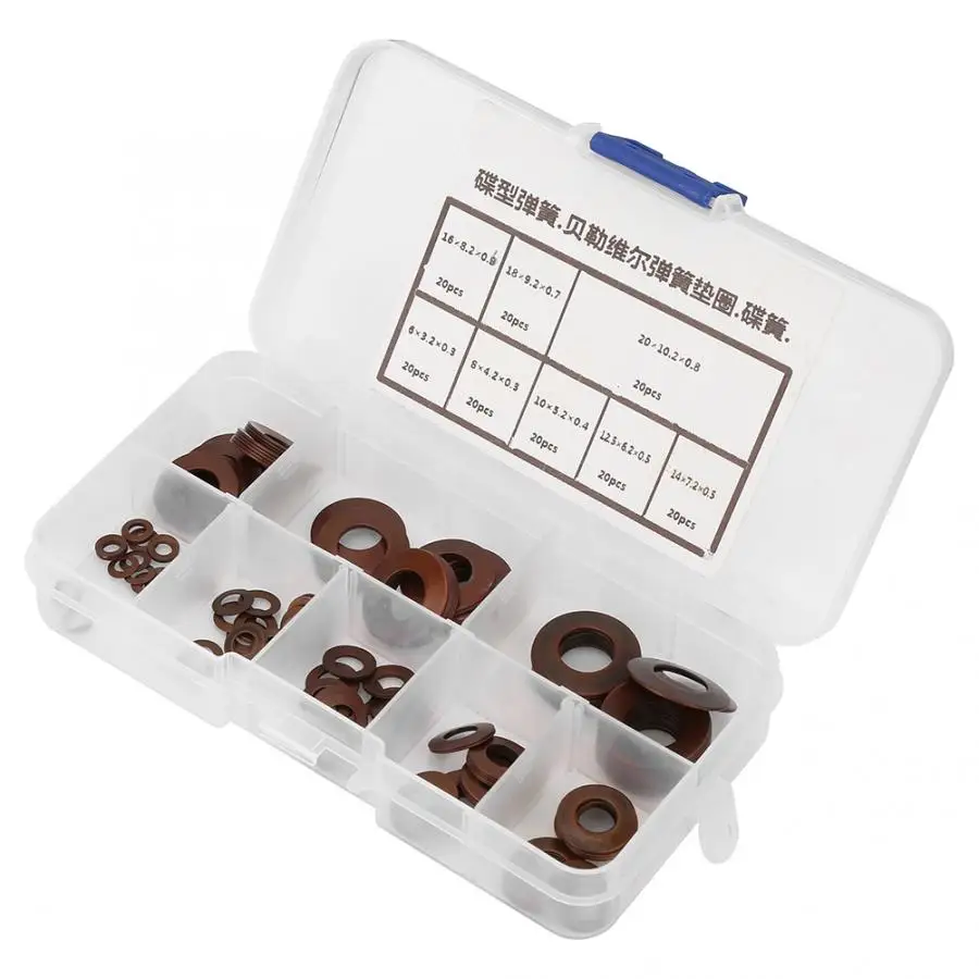 Прокладка 8 типов прокладка Для компрессионной пружины для дисковой шайбы|Мойки|