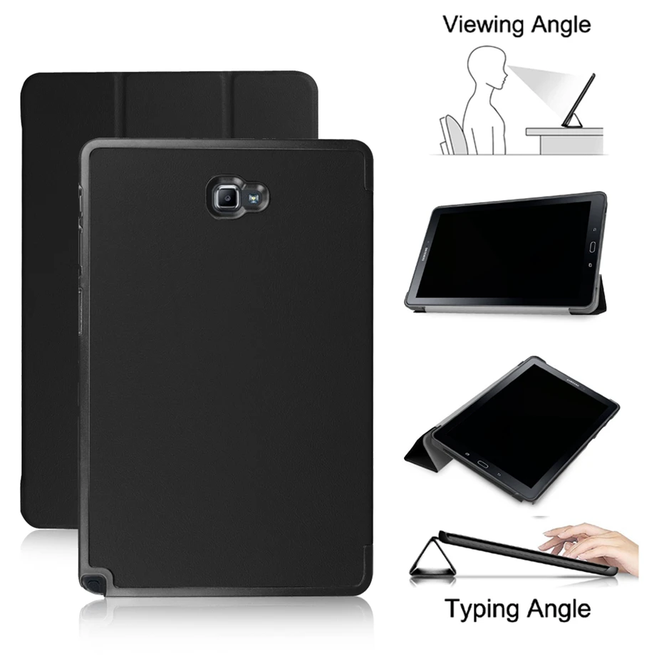Чехол для планшета Samsung Galaxy Tab A A6 с S Pen 10 1 2016 SM P580 P585 PU кожаный Смарт чехол S|Чехлы