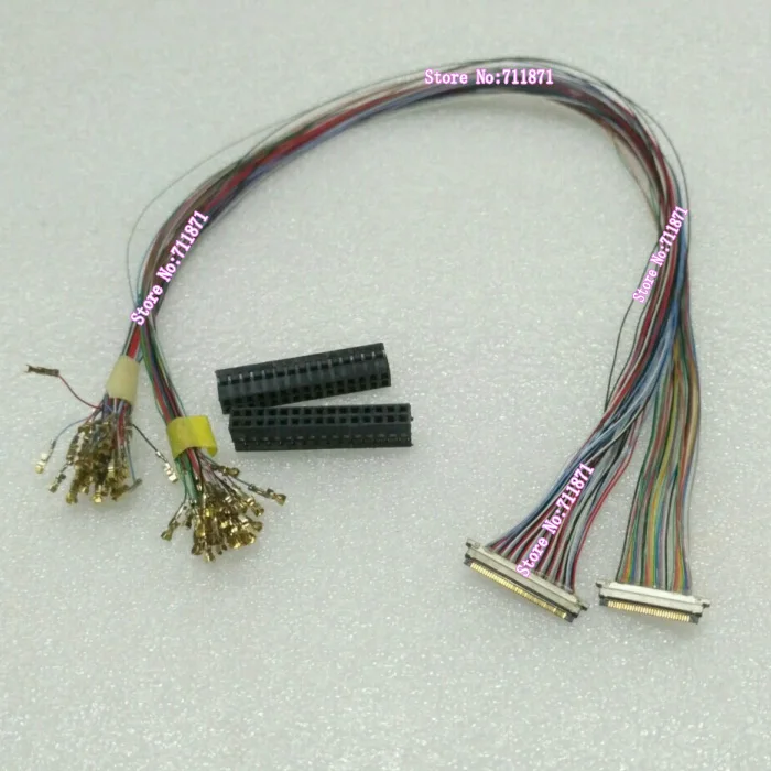 DIY Custom 0 4 Шаг 20346 30P 40P кабель для экрана 30 кабелей pin пользовательский 40Pin 40 линий