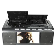 Panda CD-5000 Кассетный рекордер CD проигрыватель машина Английский Обучение DVD хлеб повторитель радио