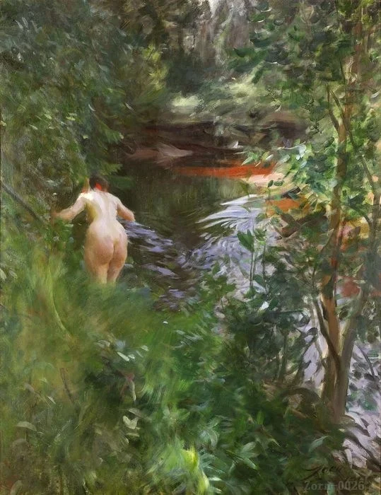 Anders Zorn холст художественные картины для гостиной высокое качество кисти
